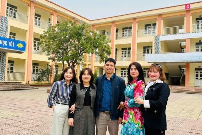 Trường THCS Tiên Hải chào mừng ngày mùng 8/3