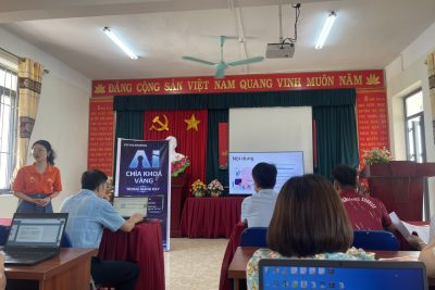 Trường THCS Tiên Hải tập huấn AI vào giảng dạy